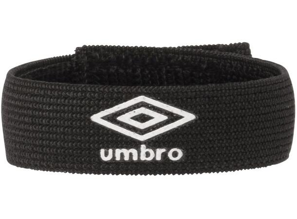 UMBRO Sock Holder (2p) Svart/Vit Benskyddsband 2-pack